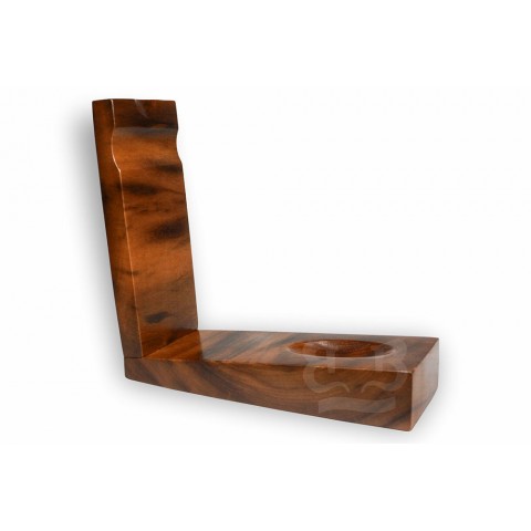 Suporte Bertoldi Churchwarden Madeira Maciça – 1 Cachimbo